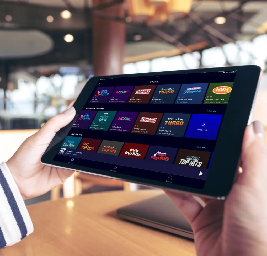 Background music for shops